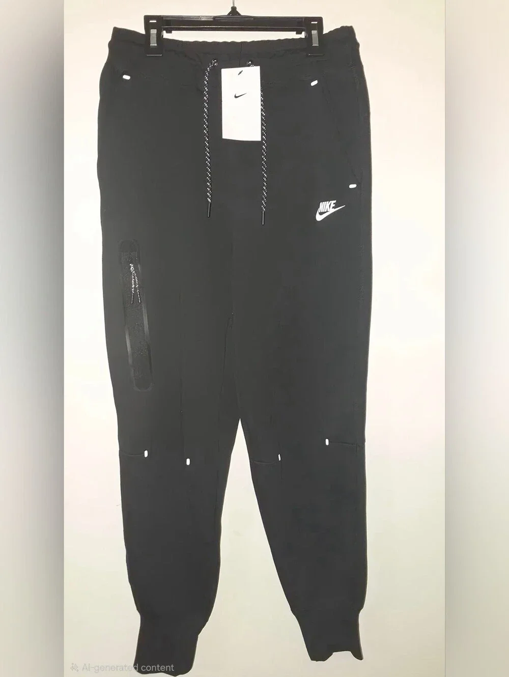 Nike Tech Fleece High-Rise Jogger Pant ~ Black DV6736-010 | Women’s: S *NWT